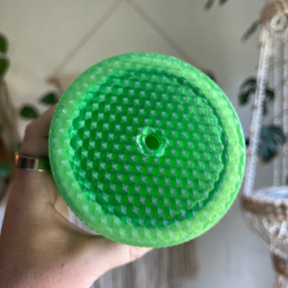 π Disney Parks Starbucks Neon Green Studded Tumbler 24oz | Mickey Mouse Edition - Picture 6 of 8